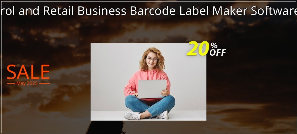 Inventory Control and Retail Business Barcode Label Maker Software - 5 PC License coupon on National Smile Day discount