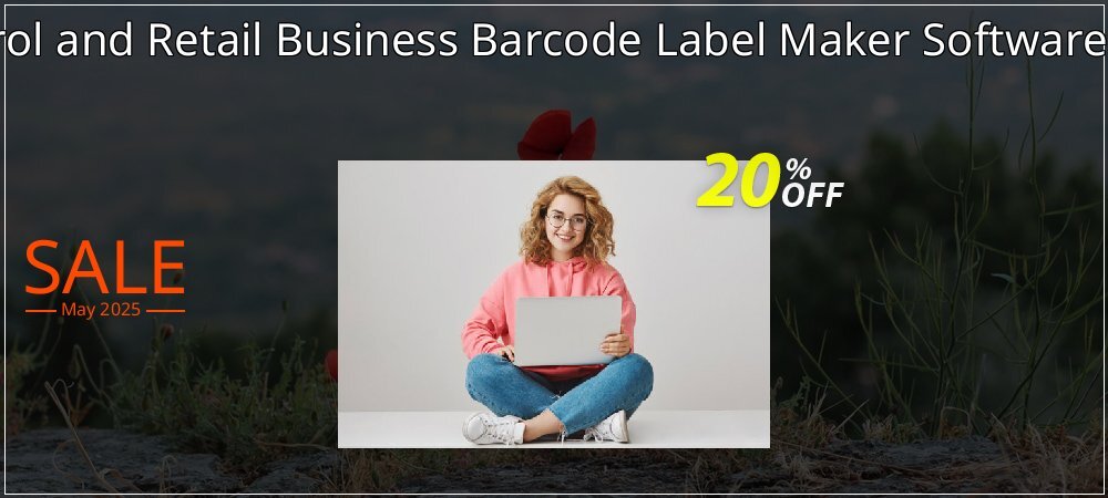 Inventory Control and Retail Business Barcode Label Maker Software - 10 PC License coupon on April Fools' Day offering sales