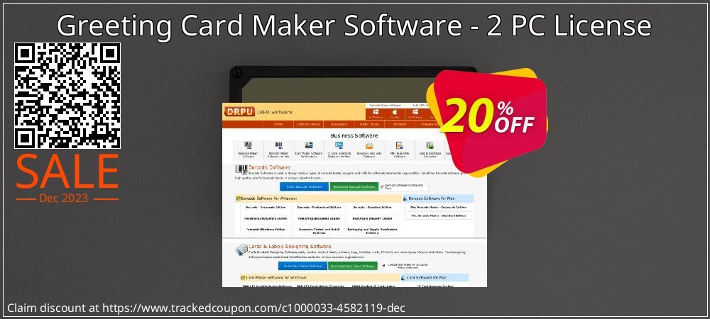 Greeting Card Maker Software - 2 PC License coupon on Tell a Lie Day discount