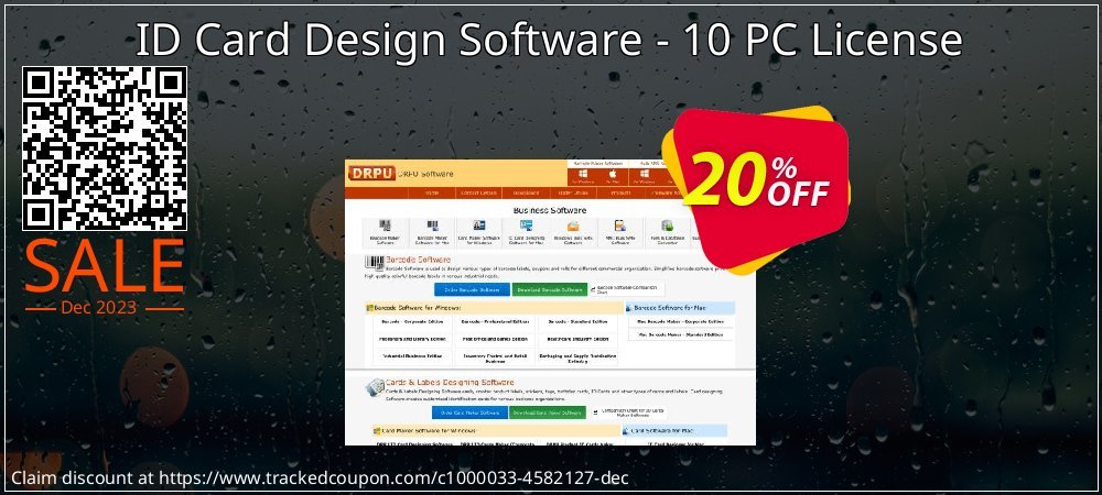 ID Card Design Software - 10 PC License coupon on April Fools' Day offer