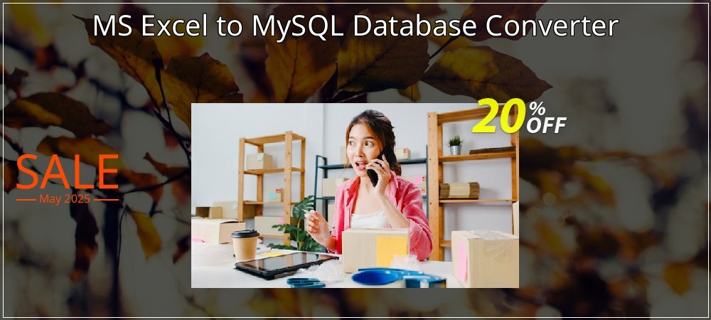 MS Excel to MySQL Database Converter coupon on National Walking Day discount