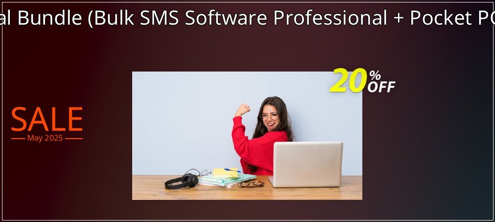 Bulk SMS Professional Bundle - Bulk SMS Software Professional + Pocket PC to mobile Software  coupon on National Walking Day promotions