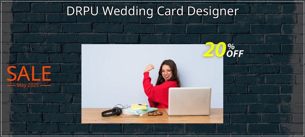 DRPU Wedding Card Designer coupon on Palm Sunday offering sales