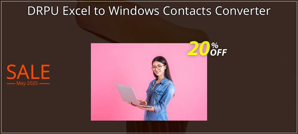 DRPU Excel to Windows Contacts Converter coupon on Easter Day promotions