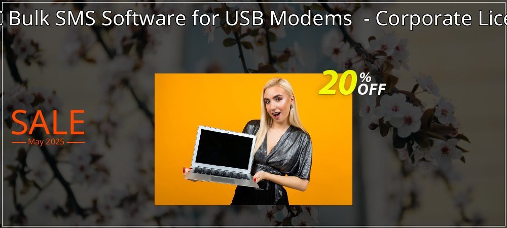 MAC Bulk SMS Software for USB Modems  - Corporate License coupon on National Pizza Party Day offer