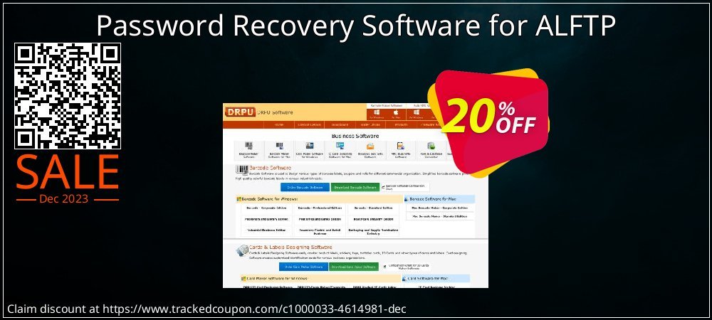 Password Recovery Software for ALFTP coupon on Palm Sunday offering sales