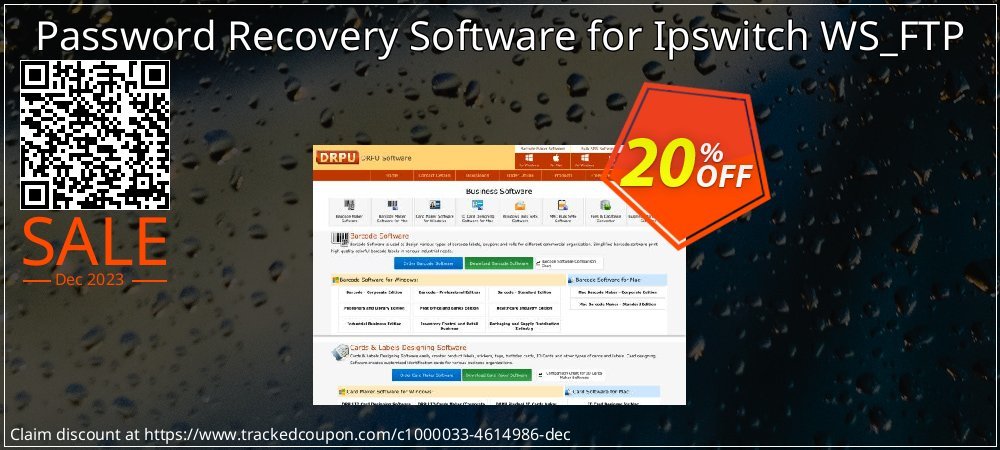 Password Recovery Software for Ipswitch WS_FTP coupon on World Party Day offer