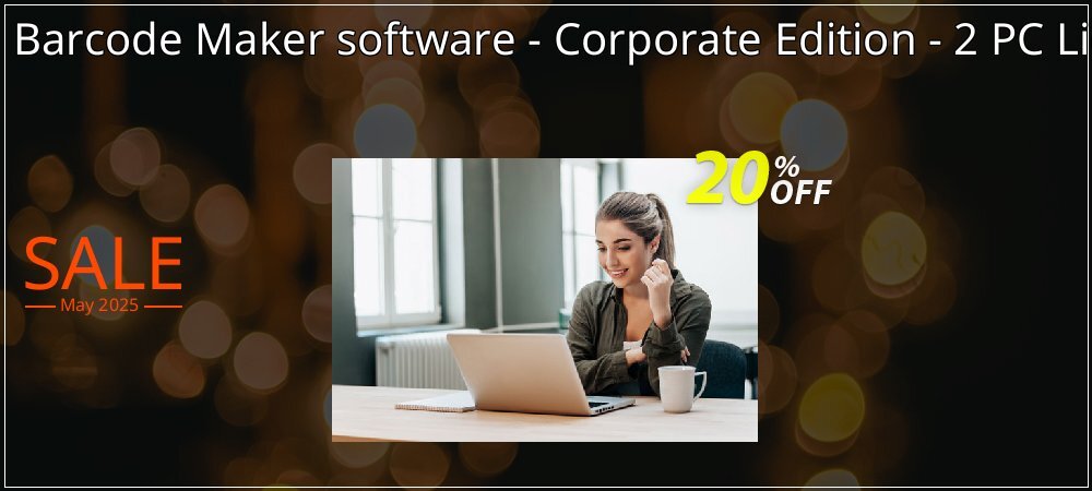 DRPU Barcode Maker software - Corporate Edition - 2 PC License coupon on Mother's Day offering sales