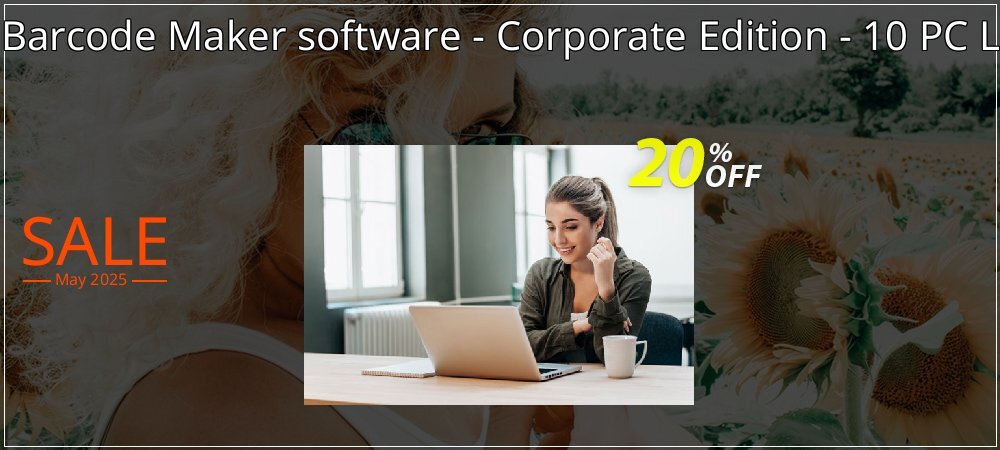 DRPU Barcode Maker software - Corporate Edition - 10 PC License coupon on World Password Day sales