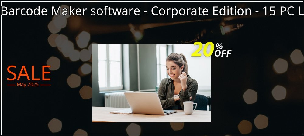 DRPU Barcode Maker software - Corporate Edition - 15 PC License coupon on Mother's Day deals