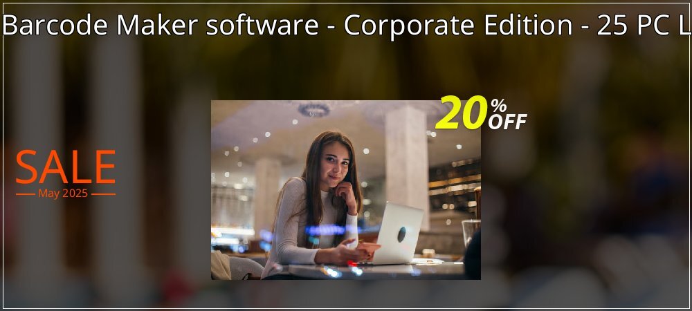 DRPU Barcode Maker software - Corporate Edition - 25 PC License coupon on Easter Day discount