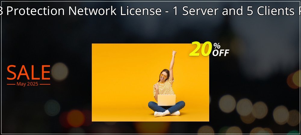DRPU USB Protection Network License - 1 Server and 5 Clients Protection coupon on Working Day discount