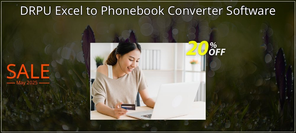 DRPU Excel to Phonebook Converter Software coupon on Mother's Day super sale