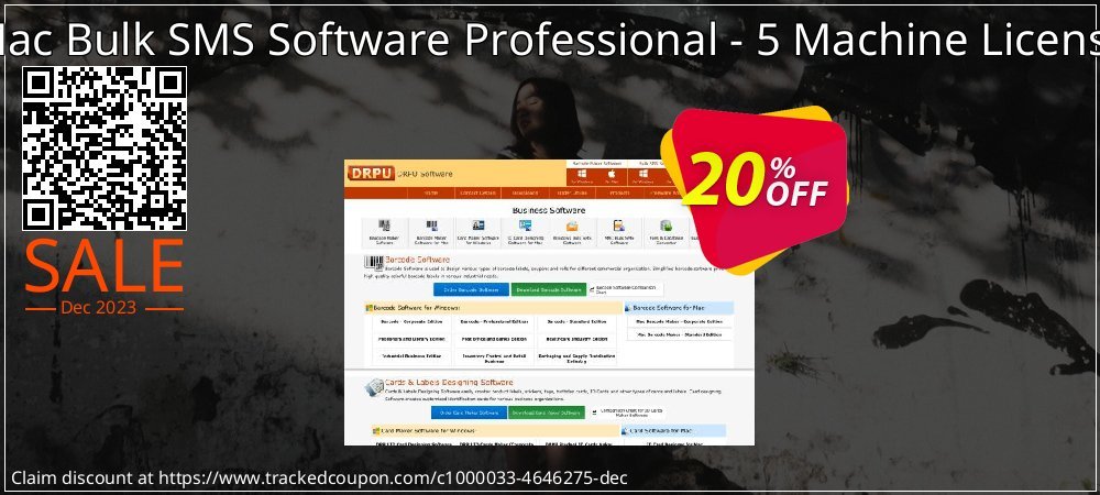 Mac Bulk SMS Software Professional - 5 Machine License coupon on National Walking Day discounts