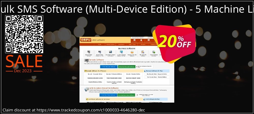Mac Bulk SMS Software - Multi-Device Edition - 5 Machine License coupon on National Walking Day discount