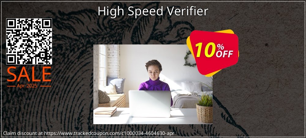 High Speed Verifier coupon on National Walking Day super sale