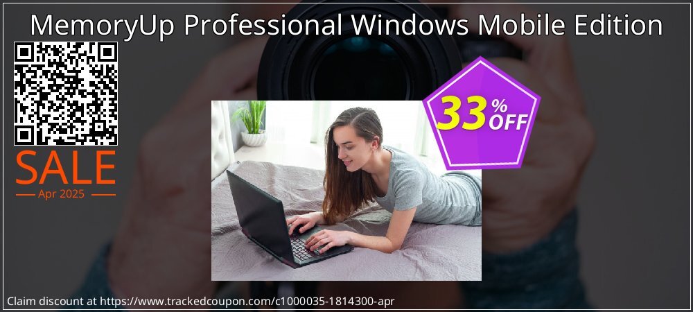 MemoryUp Professional Windows Mobile Edition coupon on Mother's Day offer