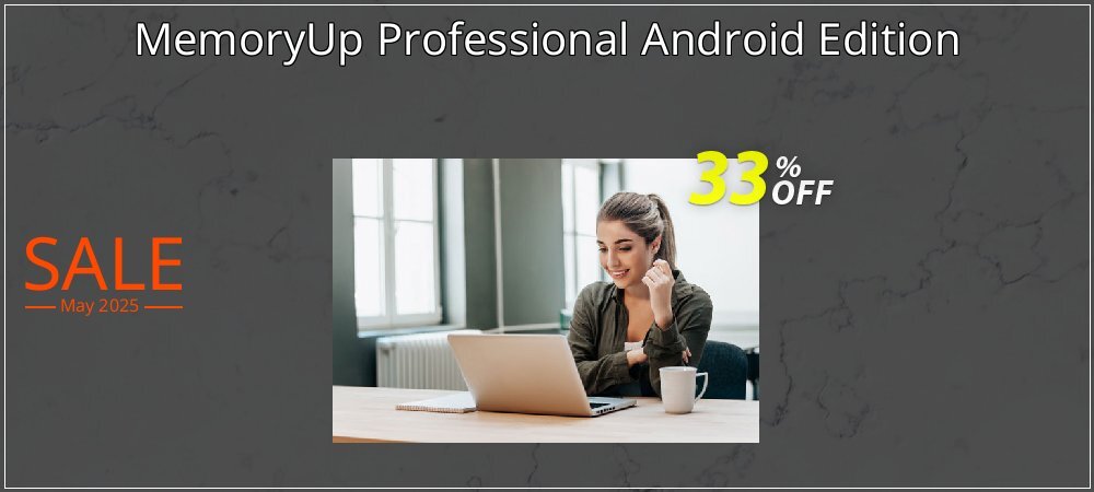 MemoryUp Professional Android Edition coupon on National Memo Day offering discount