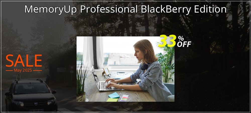 MemoryUp Professional BlackBerry Edition coupon on Easter Day offering discount