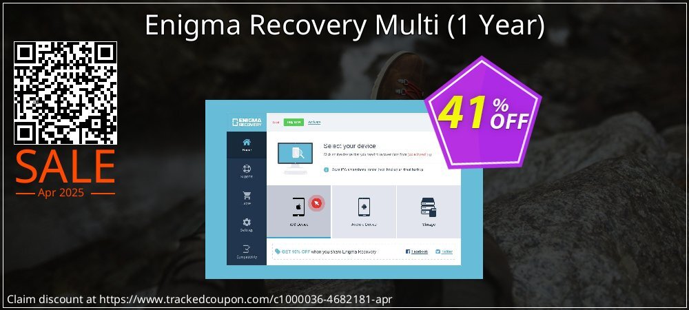 Enigma Recovery Multi - 1 Year  coupon on World Party Day super sale