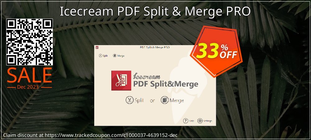 Icecream PDF Split & Merge PRO coupon on National Memo Day promotions