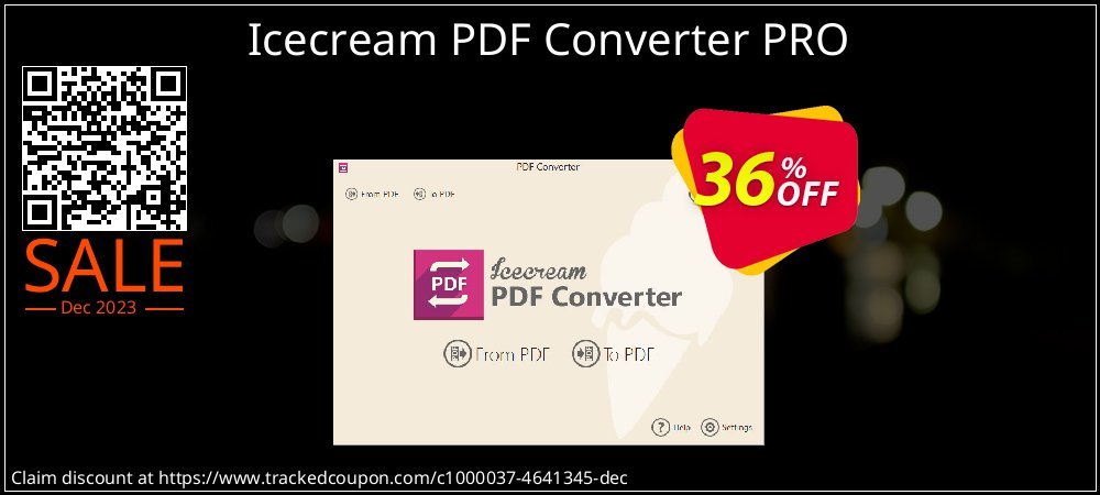 Icecream PDF Converter PRO coupon on National Walking Day offering discount