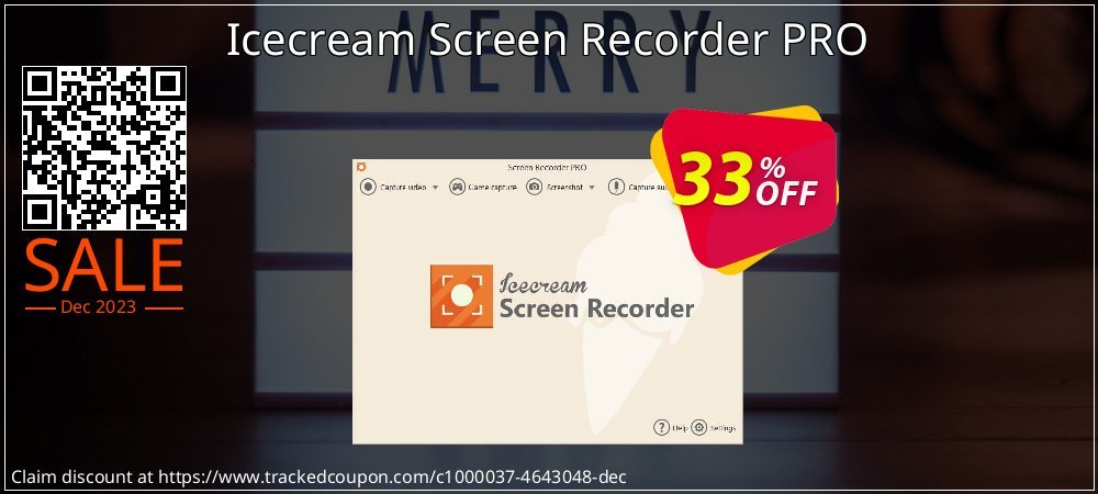 Icecream Screen Recorder PRO coupon on World Hello Day offering discount