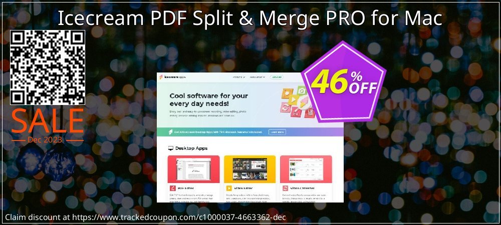 Icecream PDF Split & Merge PRO for Mac coupon on Working Day promotions
