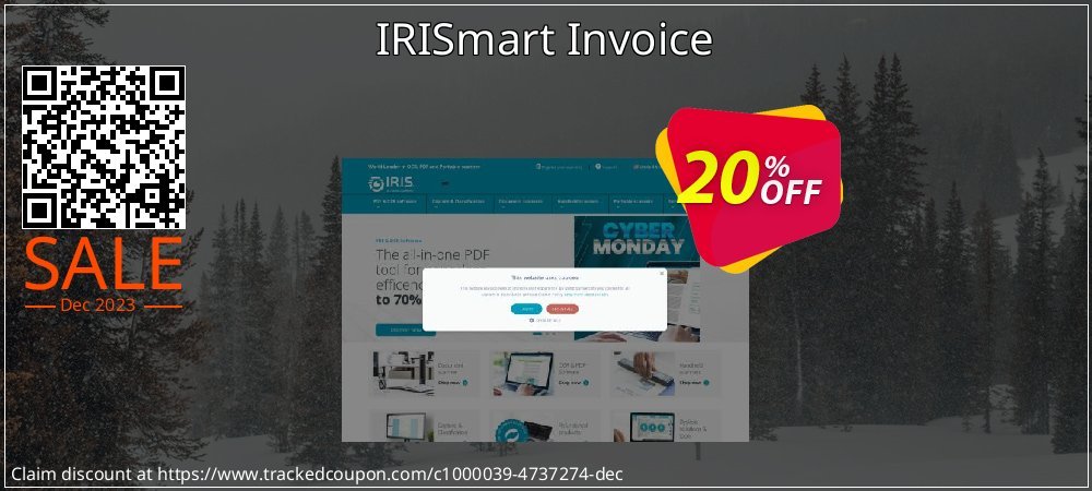 IRISmart Invoice coupon on Tell a Lie Day offering discount
