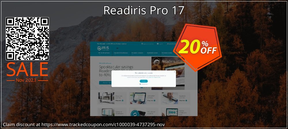 Readiris Pro 17 coupon on Chocolate Day offering sales