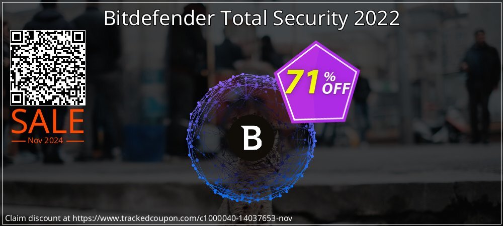 Bitdefender Total Security 2022 coupon on Virtual Vacation Day promotions