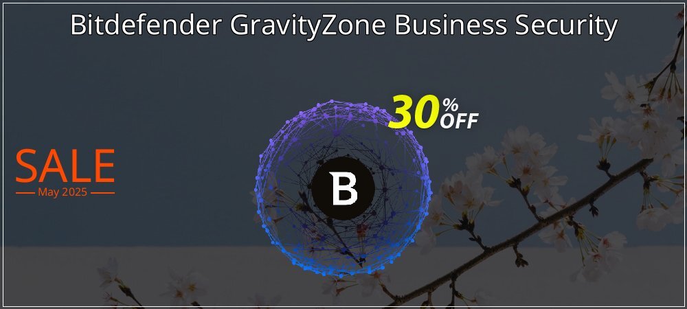 Bitdefender GravityZone Business Security coupon on World Party Day offering sales