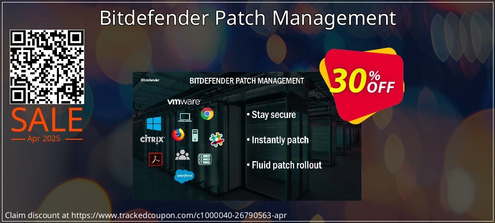 Bitdefender Patch Management coupon on National Pizza Party Day deals