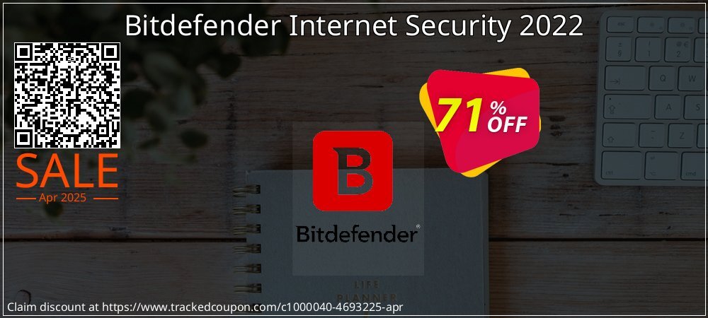 Bitdefender Internet Security 2022 coupon on National Walking Day offer