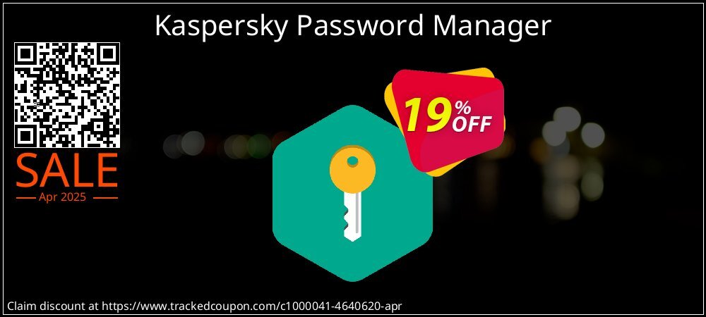 Kaspersky Password Manager coupon on National Walking Day discount