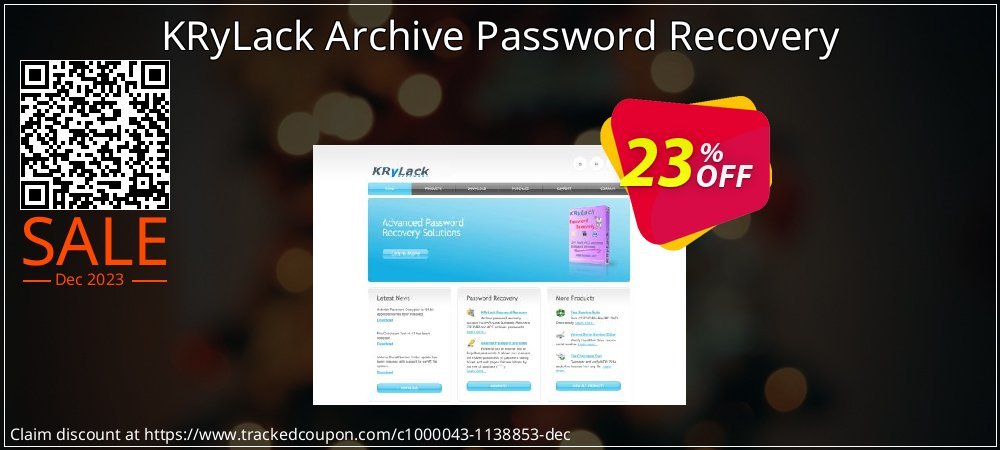 KRyLack Archive Password Recovery coupon on Easter Day discount
