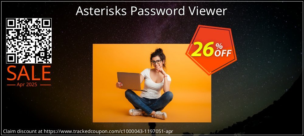 Asterisks Password Viewer coupon on American Independence Day deals