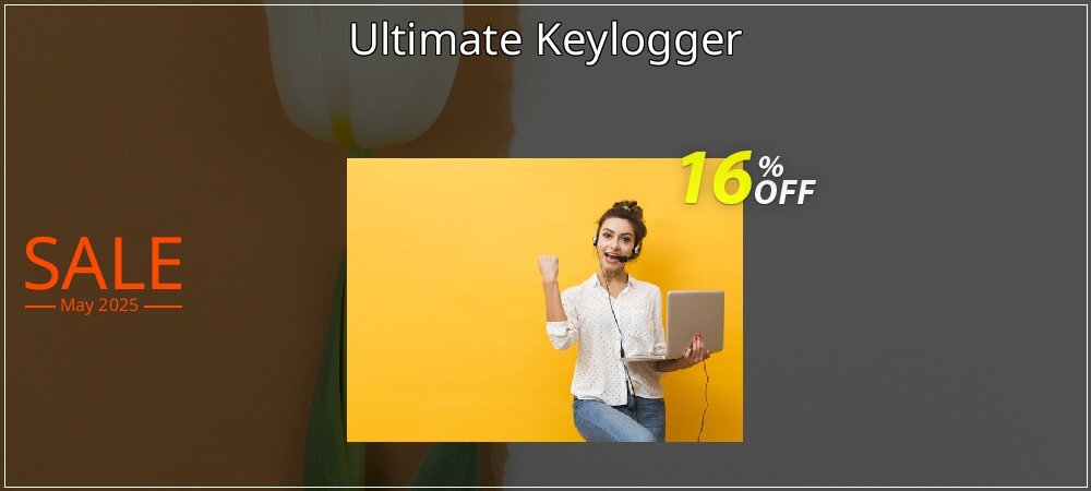 Ultimate Keylogger coupon on World Party Day offering sales