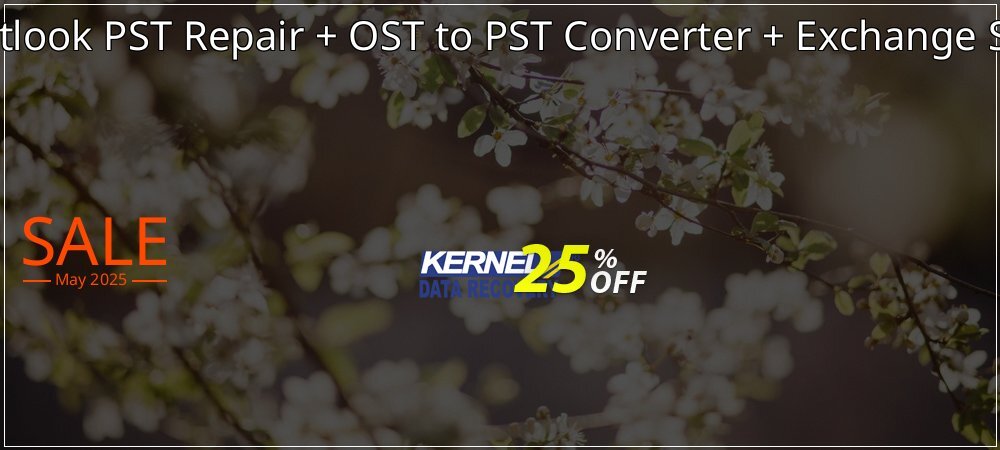 Kernel Bundle: Outlook PST Repair + OST to PST Converter + Exchange Server - Technician  coupon on World Party Day promotions