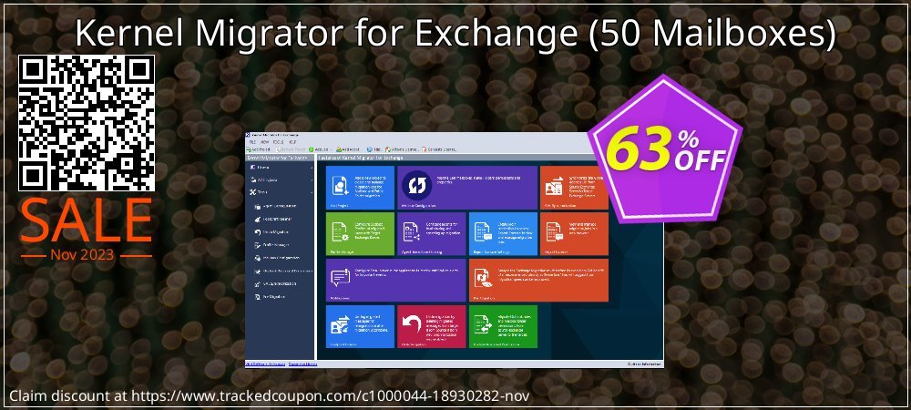 Claim 63% OFF Kernel Migrator for Exchange - 50 Mailboxes Coupon discount September, 2020