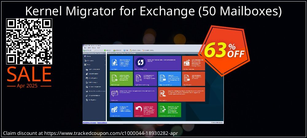 Kernel Migrator for Exchange - 50 Mailboxes  coupon on Working Day sales