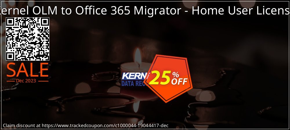 Kernel OLM to Office 365 Migrator - Home User License coupon on April Fools' Day offering sales