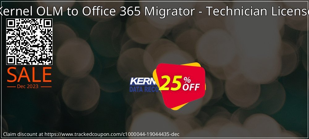 Kernel OLM to Office 365 Migrator - Technician License coupon on National Walking Day offering sales