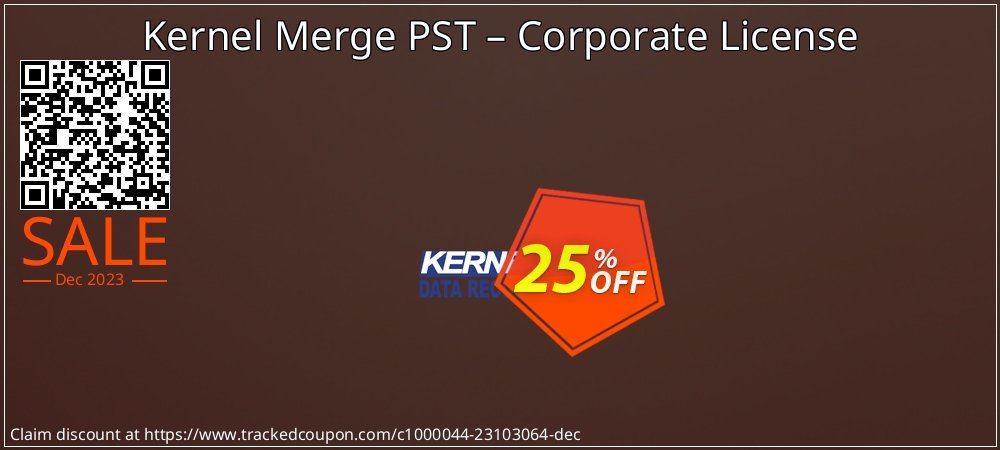 Kernel Merge PST – Corporate License coupon on April Fools' Day offer