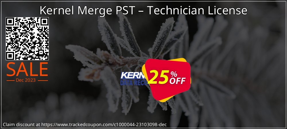 Get 25% OFF Kernel Merge PST – Technician License offer