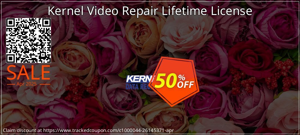 Kernel Video Repair Lifetime License coupon on Palm Sunday discount