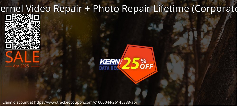 Kernel Video Repair + Photo Repair Lifetime - Corporate  coupon on Constitution Memorial Day offering discount