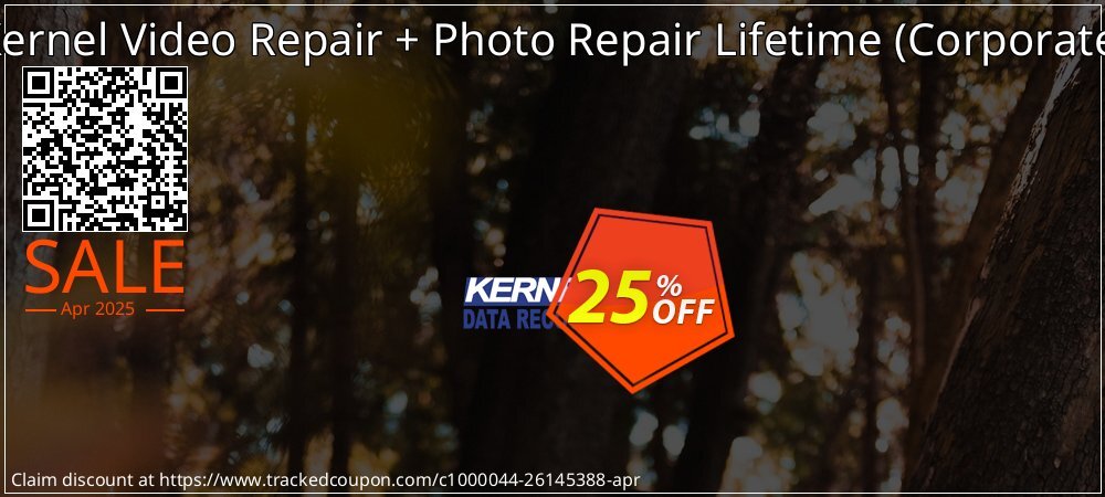 Kernel Video Repair + Photo Repair Lifetime - Corporate  coupon on Easter Day discount