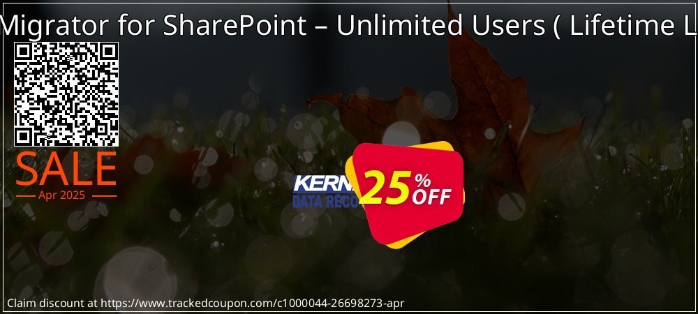 Kernel Migrator for SharePoint – Unlimited Users -  Lifetime License   coupon on Easter Day sales