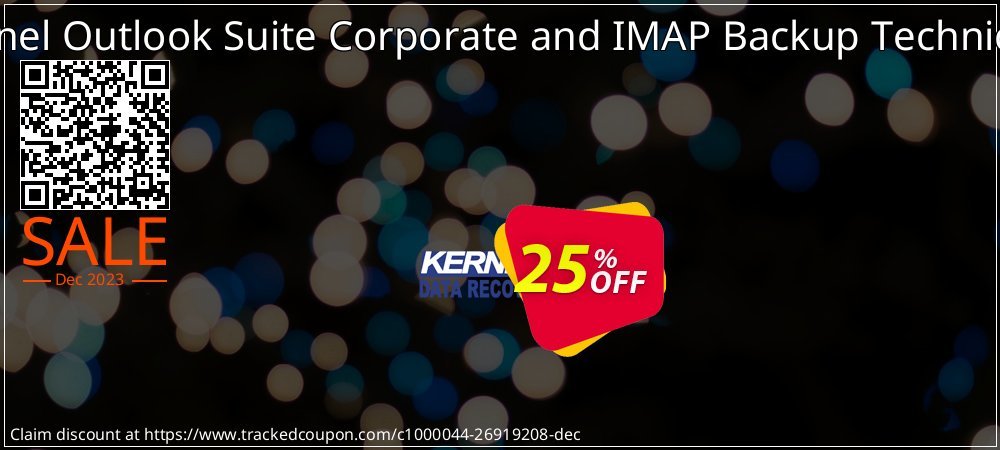 Kernel Outlook Suite Corporate and IMAP Backup Technician coupon on Easter Day discount
